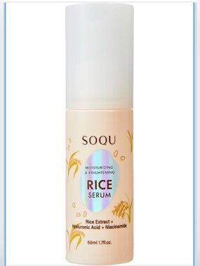 Soqu 1.7 oz rice serum Moisturizing & Brightening NIB